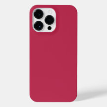 Funda de color sólido viva magenta de moda-Mate iP