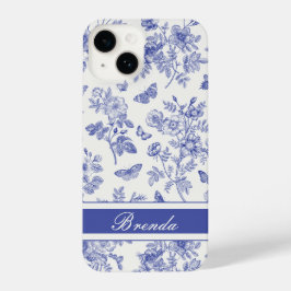 Funda Para iPhone 14 Funda de iPhone 14 Blue Butterfly