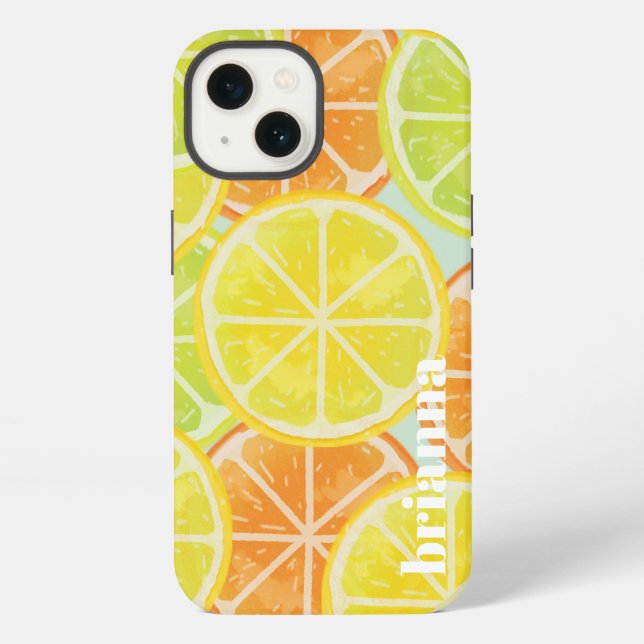 Funda Para iPhone Funda de iPhone Case-Mate de Limón con Brillo (Reverso )