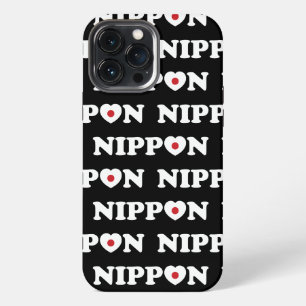 Funda Para iPhone 13 Pro Max Funda de iPhone Case-Mate Nippon Love Heart Flag