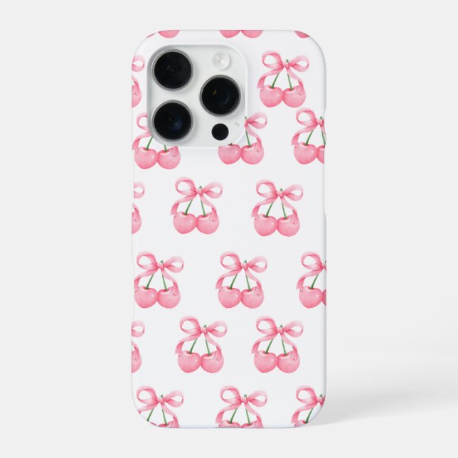 Funda Para iPhone Funda de iPhone de Cereza (Reverso)