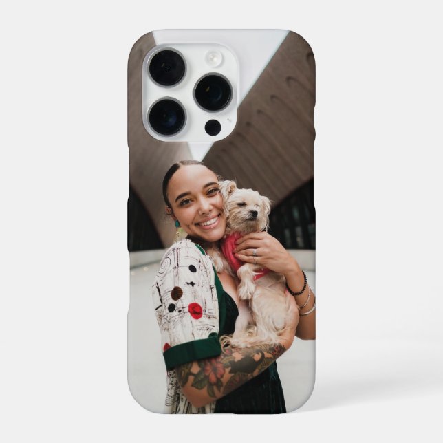 Funda Para iPhone Funda de iPhone personalizada con foto personaliza (Reverso)