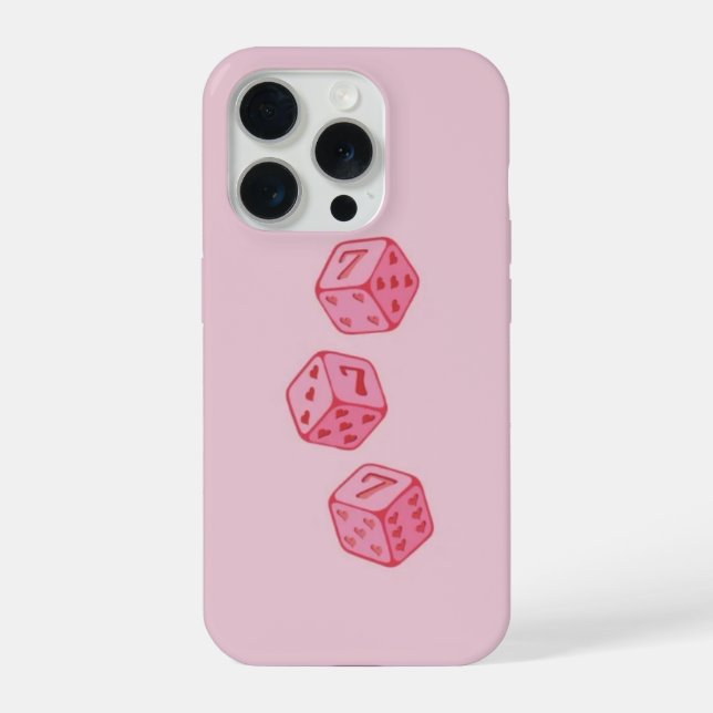 Funda Para iPhone funda de iphone rosa (Reverso )