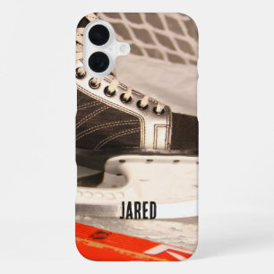 Funda Para iPhone 16 Plus Funda de iPhone temática de hockey sobre hielo