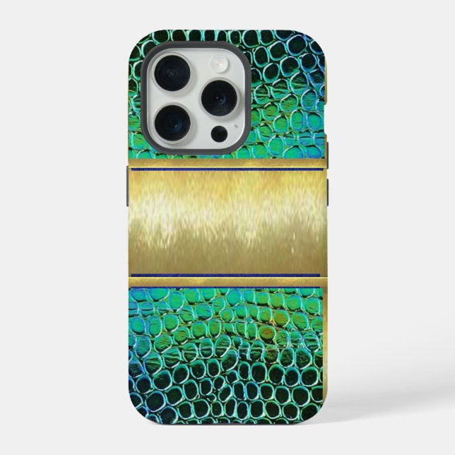 Funda Para iPhone Funda de iPhone Tortuga Dorada (Reverso )