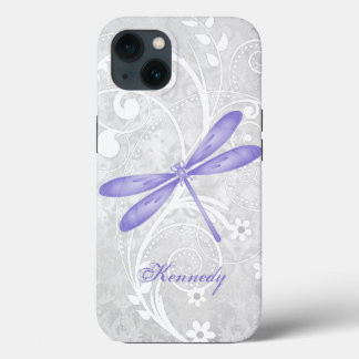 Funda de iPhone X personalizado de la mosca violet