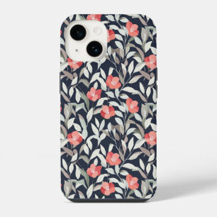 Funda Para iPhone 14 funda de patrones florales de iphone