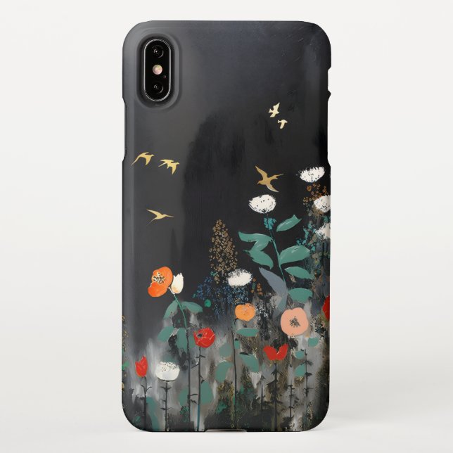 Funda Para iPhone Funda de telefonía móvil de Midnight Garden (Reverso)