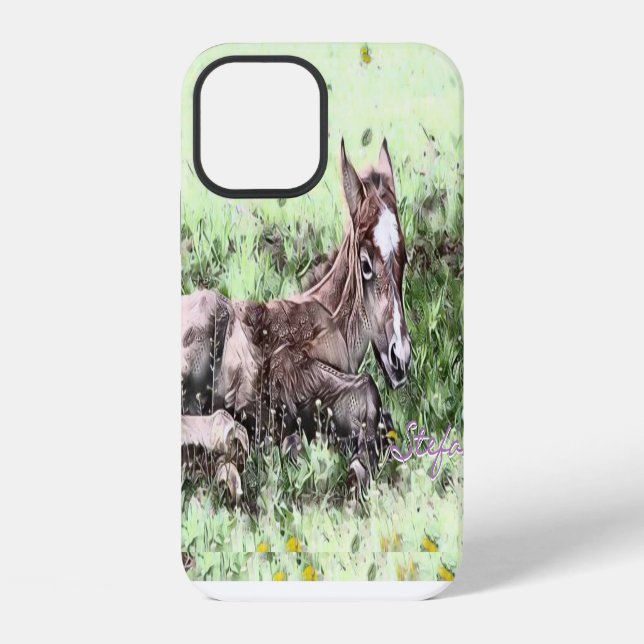 Funda Para iPhone Funda del iPhone 12 de tonalidad (Reverso )