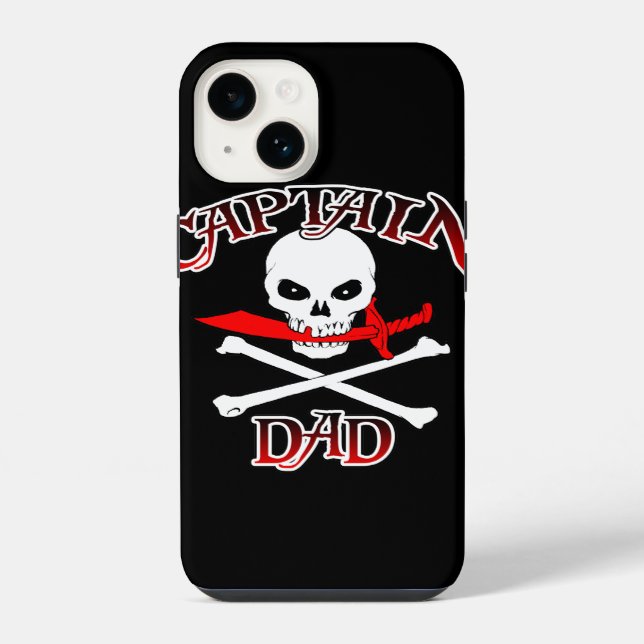 Funda Para iPhone Funda del iPhone 6 de Captain Dad (Reverso )