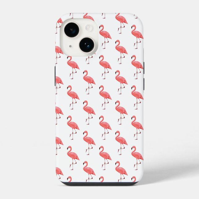 Funda Para iPhone Funda-Flamingo Apple iPhone 14 (Reverso )
