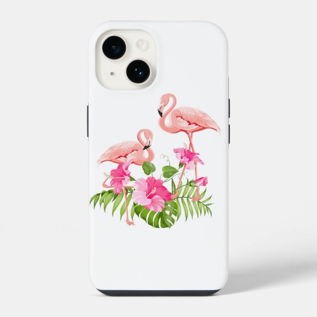 Funda Para iPhone Funda-Flamingo Apple iPhone 14 (Reverso )