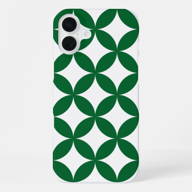 Funda Para iPhone Funda Green Shippo iPhone 16 (Reverso )