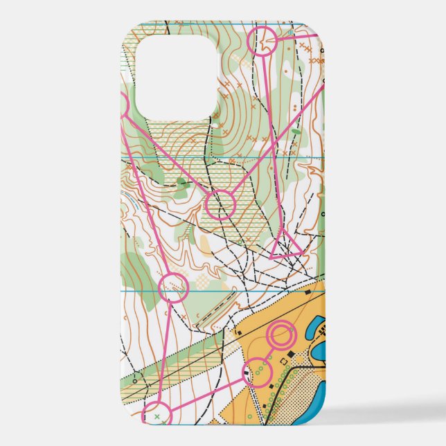 Funda Para iPhone Funda Iphone 12 - Mapa orientador (Reverso )