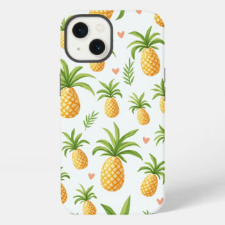 Funda iphone 13 con patrón de piña