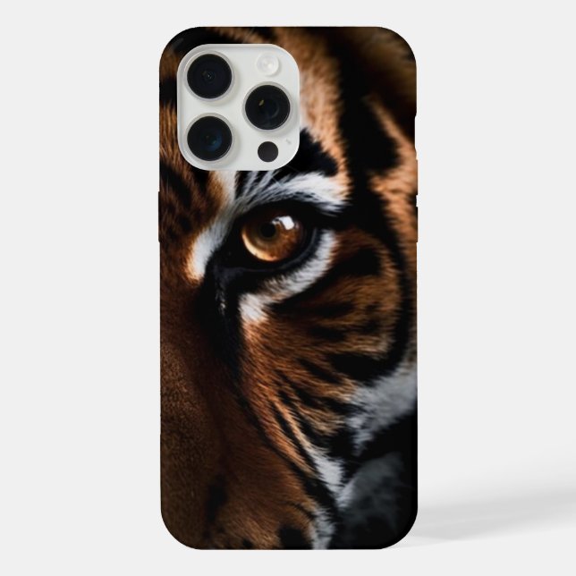Funda Para iPhone funda "Luxury Tiger Eye iPhone 15 Pro Max" - (Reverso )