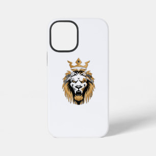 Funda Para iPhone 12 Mini "Funda para Iphone Royal Lion – Diseño Audaz y Maj