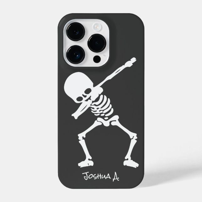 Funda Para iPhone Funda Skeleton Dabbing-Mate iPhone 14 Funda (Reverso )