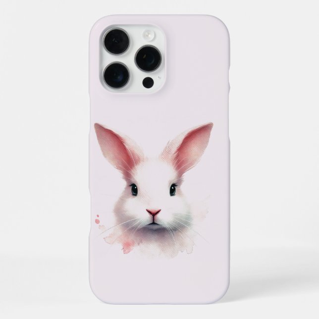 Funda Para iPhone Funda Soft Pastel Bunny Easter iPhone 16 Pro Max (Reverso )
