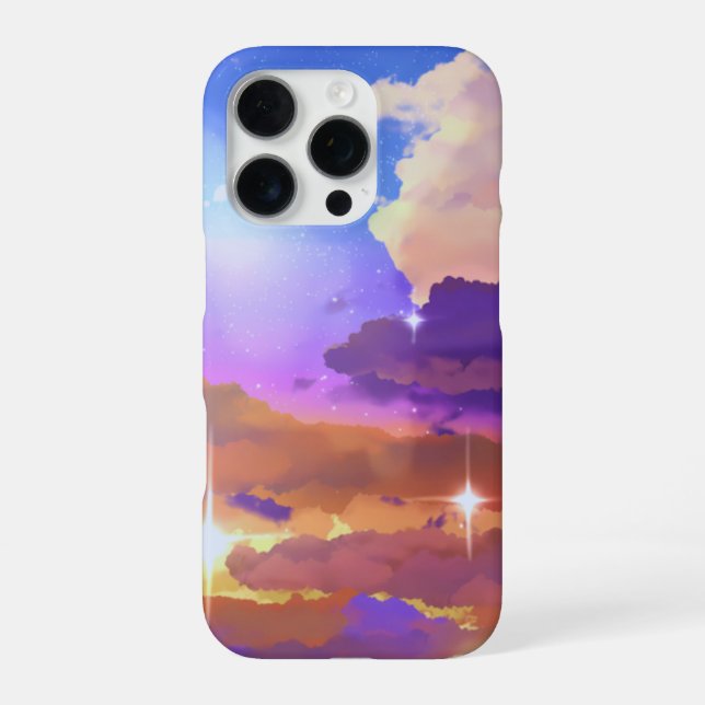 Funda Para iPhone Funda Vibrant Sunset iPhone 16 Pro (Reverso)