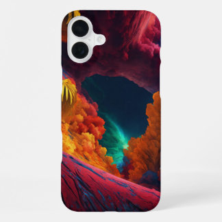 Funda Para iPhone 16 Plus Funda Vibrante Cosmic Dreamscape iPhone 16