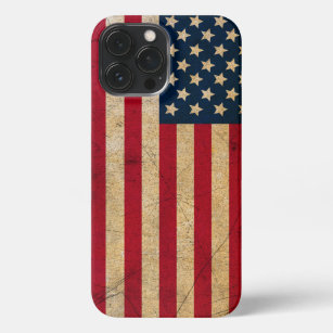 Funda Para iPhone 13 Pro Max Funda Vintage American Flag iPhone 13 Pro Max