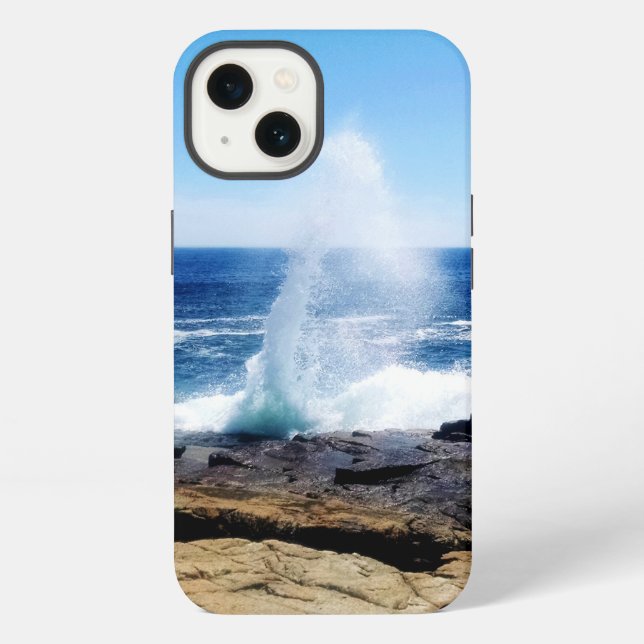 Funda Para iPhone Fundas de iPhone de Schoodic Point (Reverso )