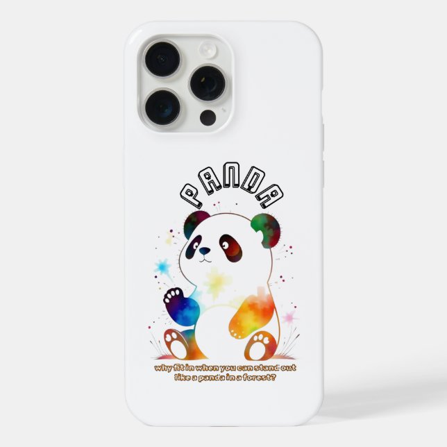 Funda Para iPhone Fundas de iphone panda (Reverso )