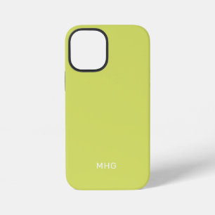 Funda Para iPhone 12 Mini Fundas de teléfono con monograma minimalista