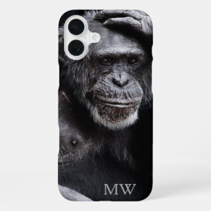 Funda Para iPhone 16 Plus Fundas de teléfono con monograma personalizado de