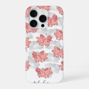 Funda Para iPhone 16 Pro Fundas de teléfono con nombre personalizado de cer