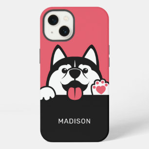 Fundas de teléfono con nombre y color personalizad