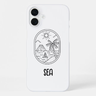 Funda Para iPhone 16 Plus fundas de teléfono de playa lindas