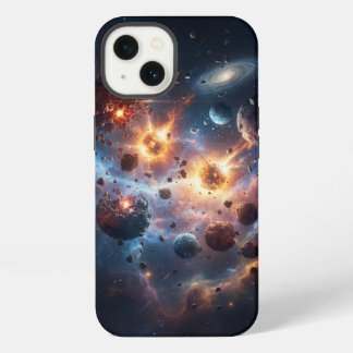 fundas de teléfono sobre el espacio
