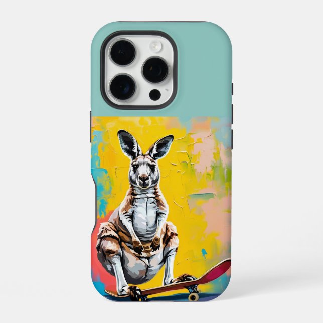 Funda Para iPhone Fundas Kangaroo para iPhone 16 pro (Reverso )