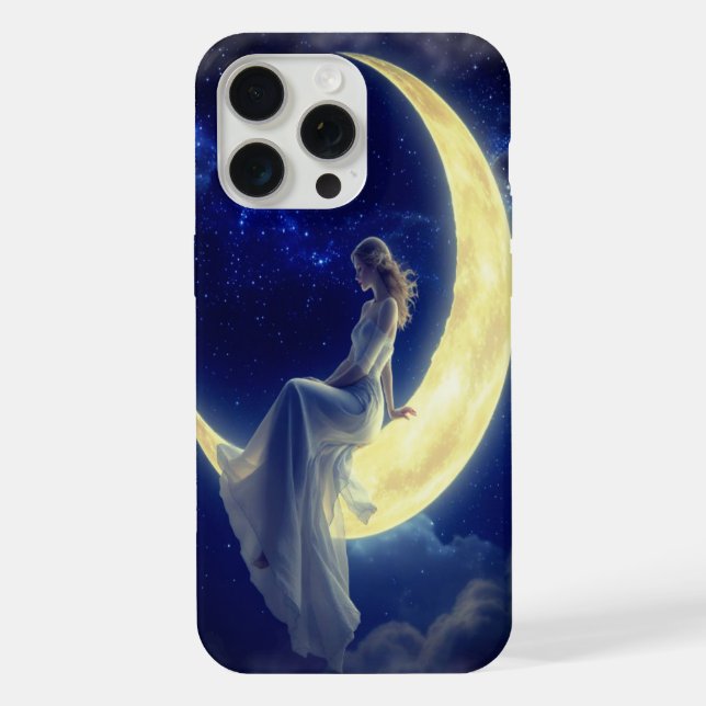 Funda Para iPhone Fundas Moon Dreamer iPhone 15 Pro Max (Reverso )