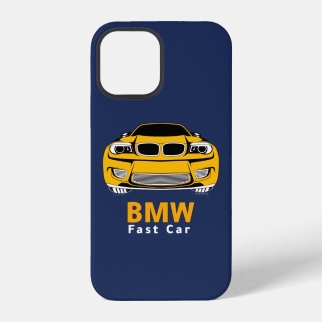 Funda Para iPhone Fundas para iPhone 12 BMW coche rápido (Reverso )