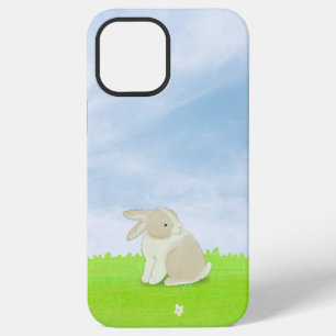 Funda Para iPhone 12 Pro Max fundas para iphone 12 con conejito lindo prado.
