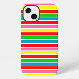 Fundas para IPhone 13 con rayas modernas coloridas
