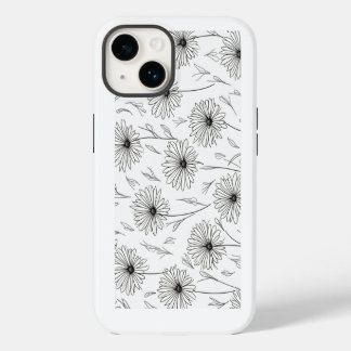 Funda Para iPhone 14 Fundas para iPhone 14 con dibujo de flor de margar