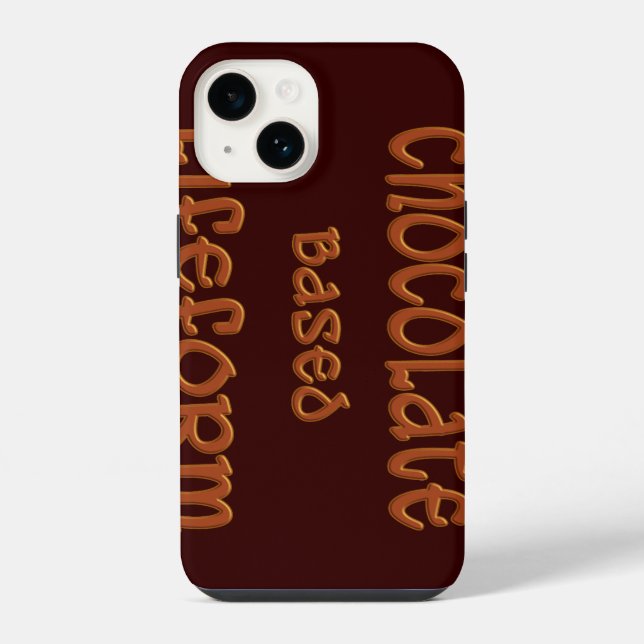 Funda Para iPhone Fundas para iPhone 6 de Lifeform a base de chocola (Reverso )