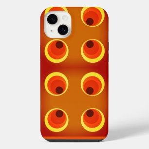 Funda Para iPhone 14 Plus fundas para iPhone Case-Mate naranja retro 1970
