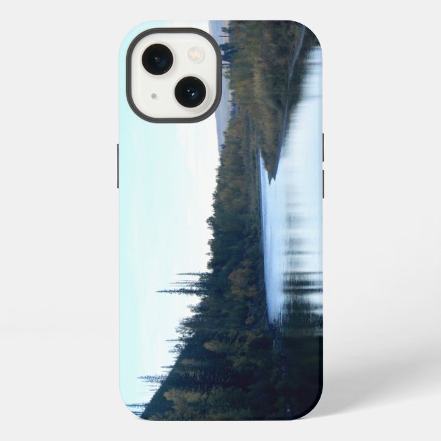 Funda Para iPhone Fundas para iPhone de Streaming Through Glacier (Reverso )