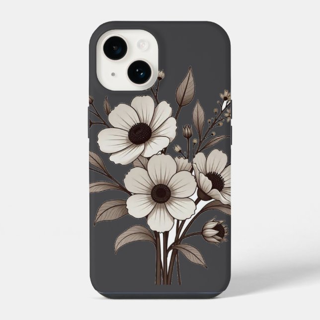 Funda Para iPhone Fundas para iPhone / iPad de ramo de flores (Reverso )