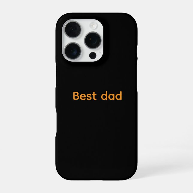 Funda Para iPhone Fundas para IPhone mejor papá (Reverso)