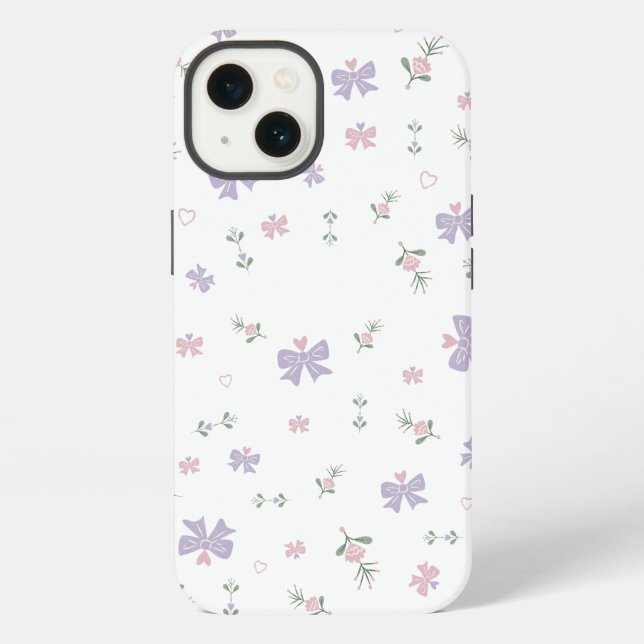 Funda Para iPhone fundas para teléfono con flores lindas (Reverso )