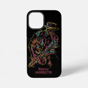 Funda Para iPhone 12 Mini Fundas para teléfono con nombre personalizado Colo