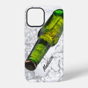 Funda Para iPhone 12 Fundas para teléfono de Cerveza con hielo con nomb