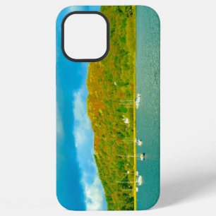 Funda Para iPhone 12 Pro Max Fundas para teléfono de yates en el lago Windermer