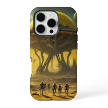 Fundas para Teléfono Planeta Amarillo Alien